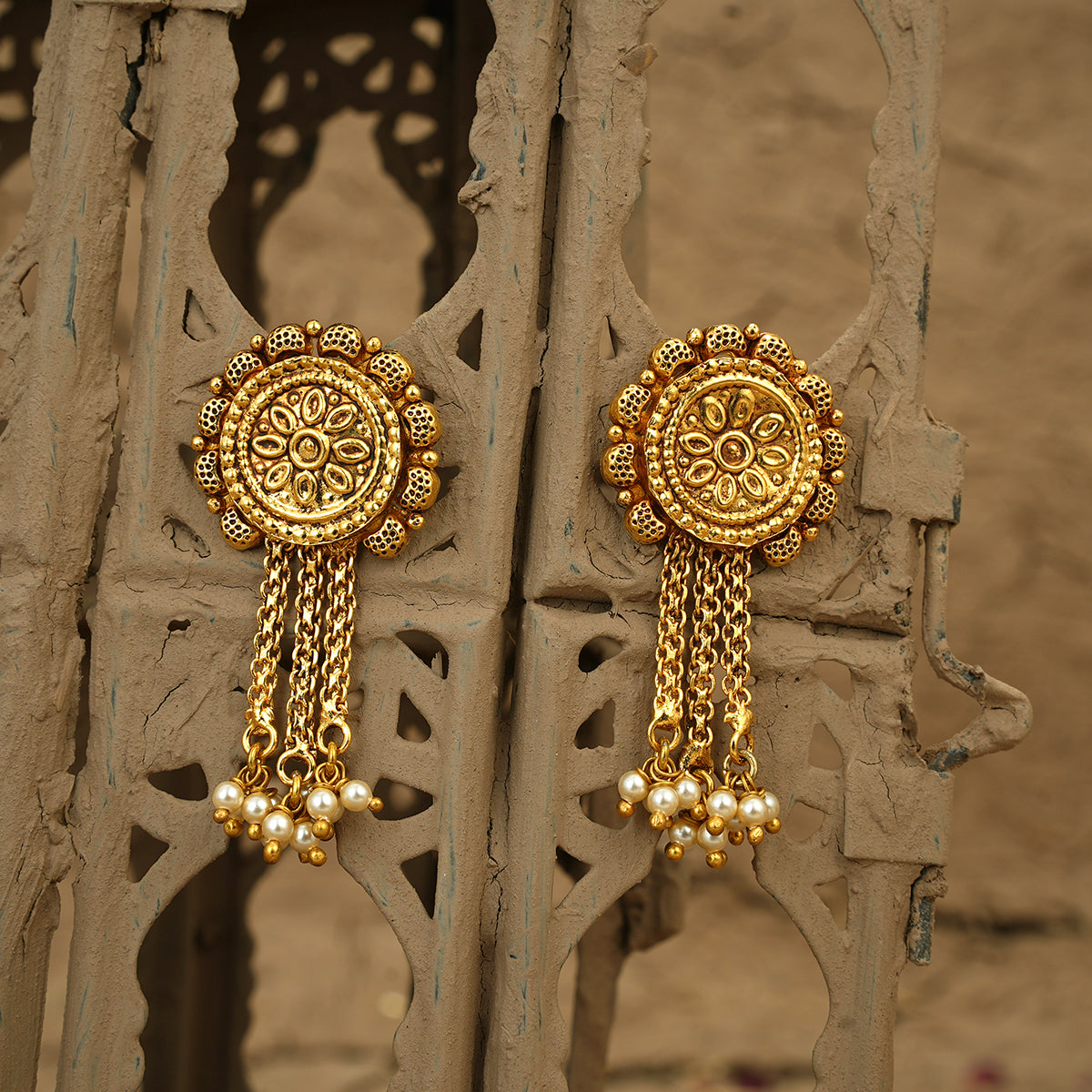 Inaya Tops Handcrafted Gold Plated