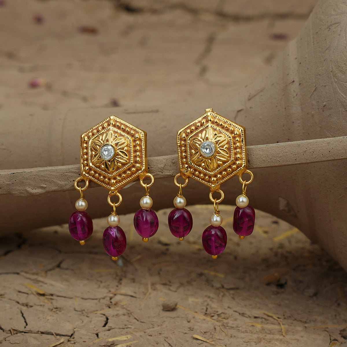 Komal Tops Handcrafted Gold Plated
