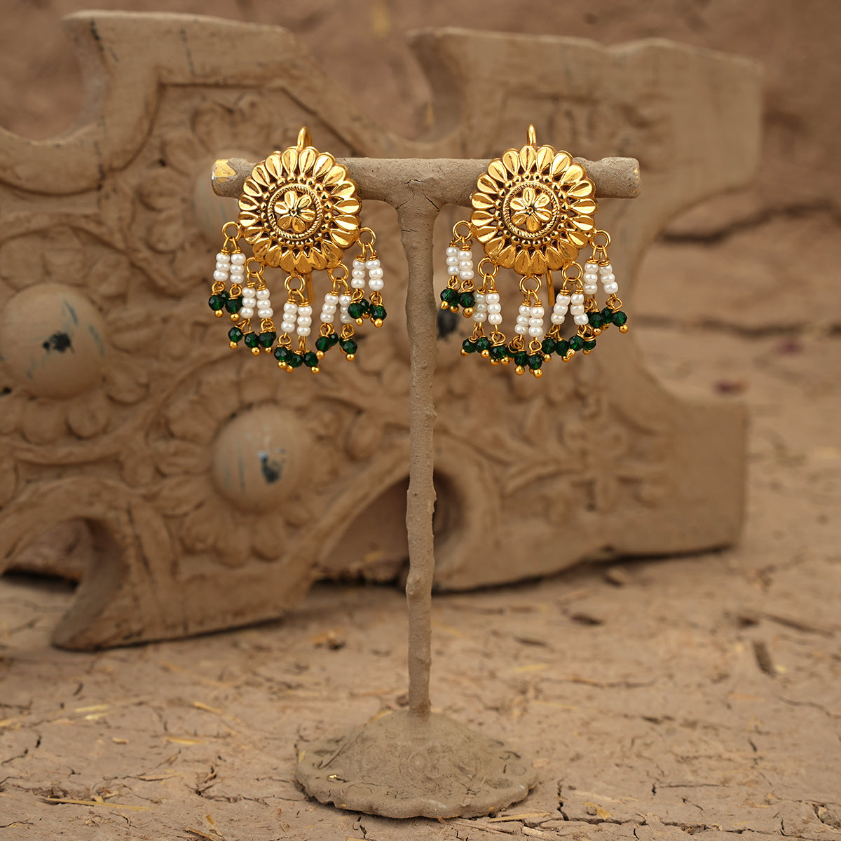 Noora Tops Handcrafted Gold Plated