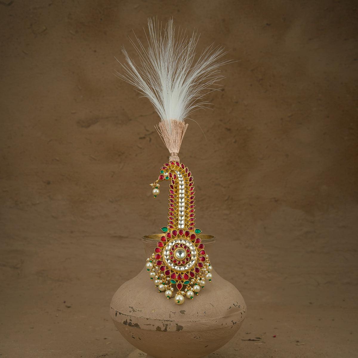 Kusum Kalgi Handcrafted Gold Plated