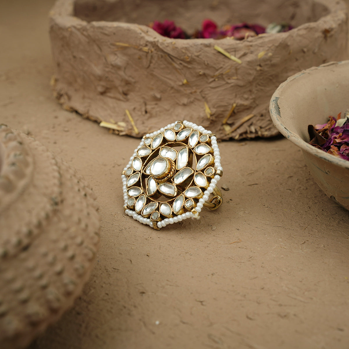 Lavya Hasli set Handcrafted Gold Plated