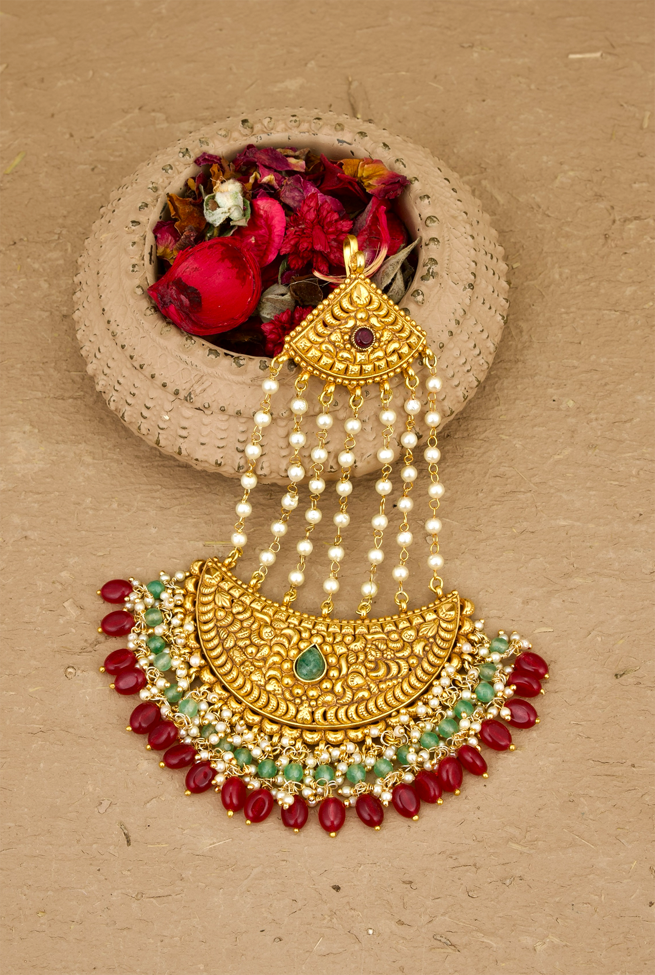 Anshi Passa Handcrafted Gold Plated