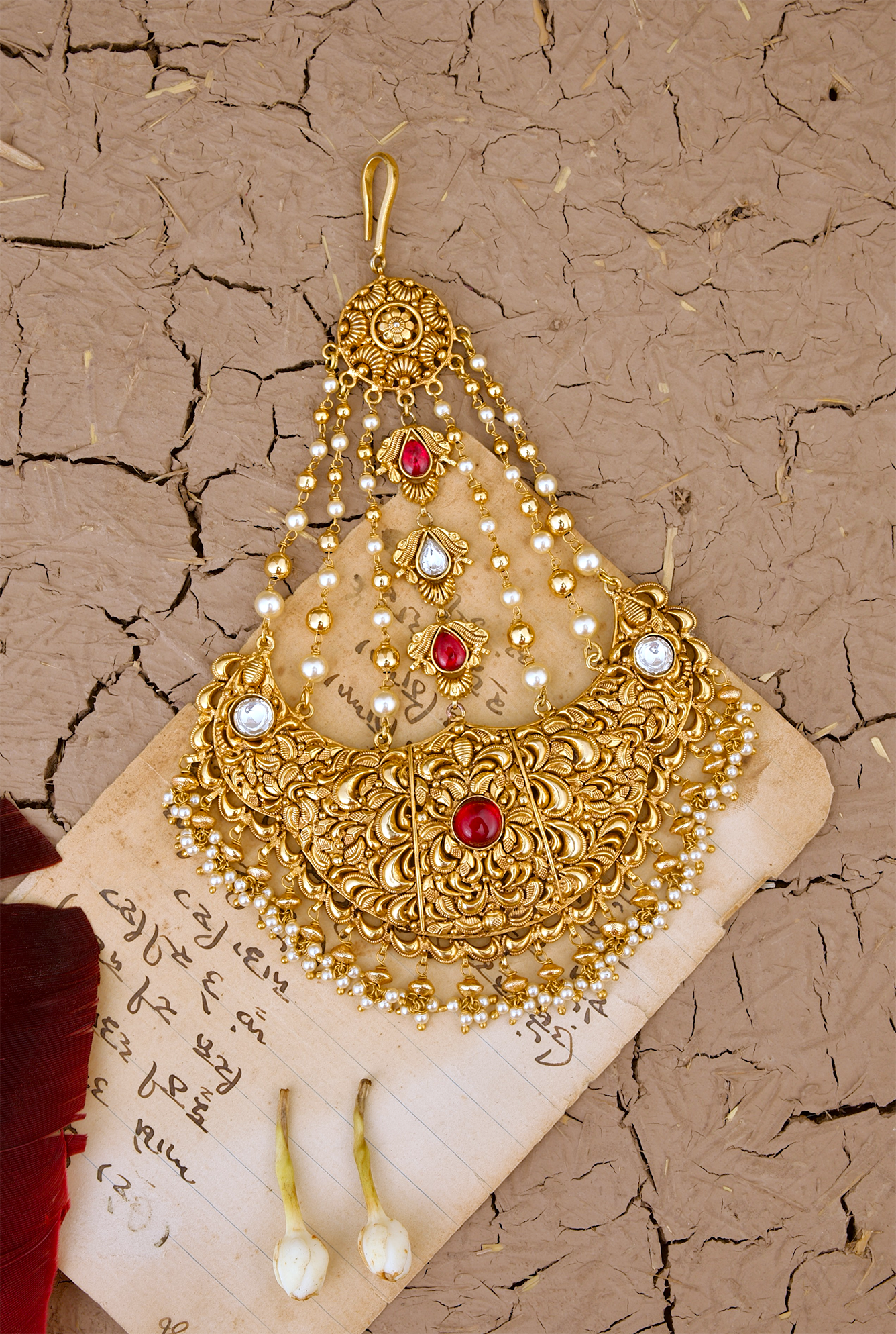 Reet Passa Handcrafted Gold Plated