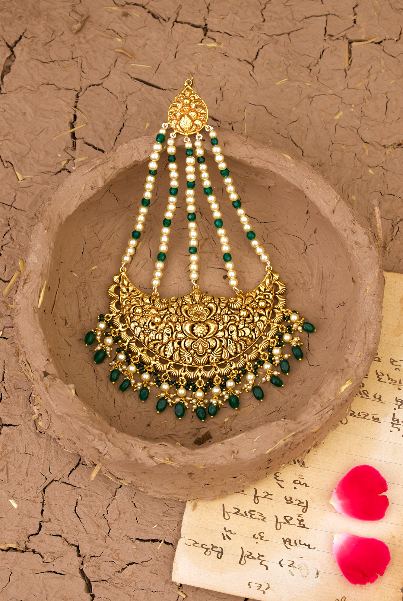 Ziaah Passa Handcrafted Gold Plated