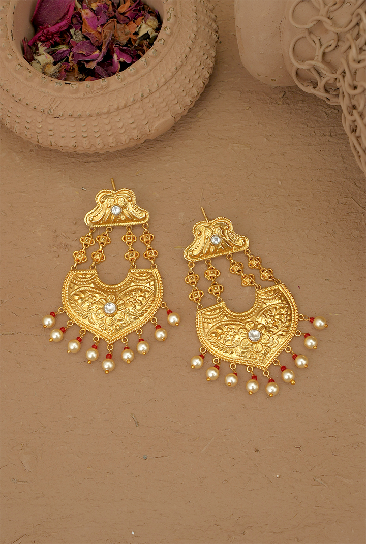 Zoyz Ranihaar Handcrafted Gold Plated