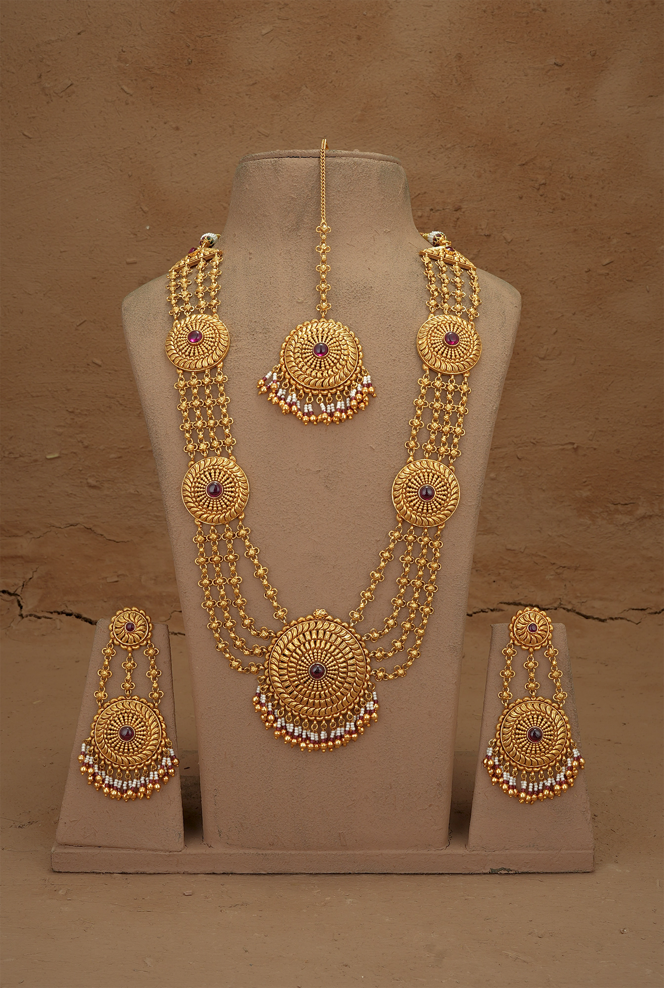 Kamal Ranihaar Handcrafted Gold Plated