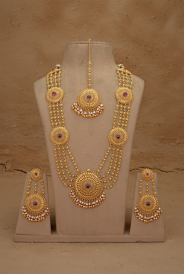 Kamal Ranihaar Handcrafted Gold Plated