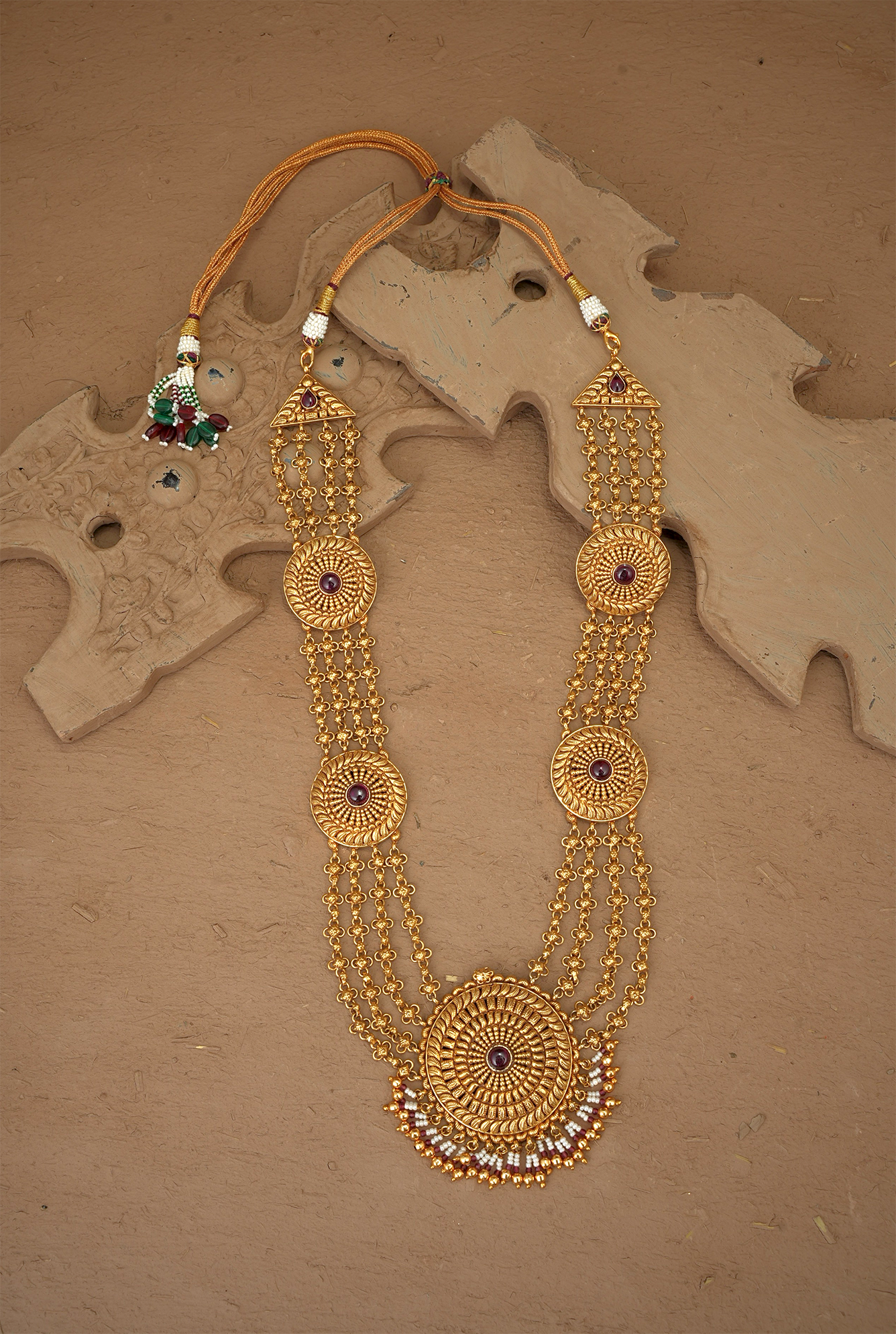 Kamal Ranihaar Handcrafted Gold Plated