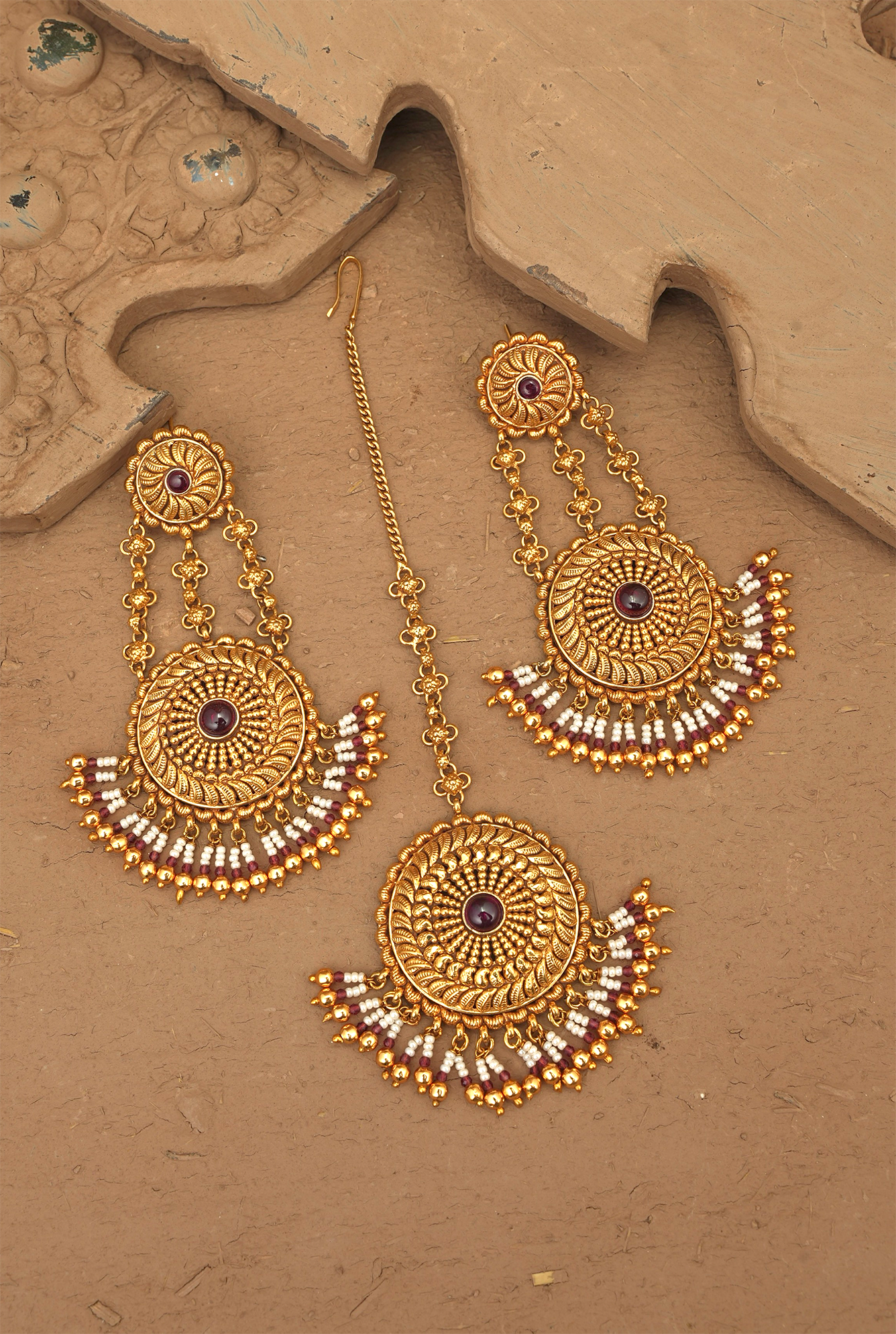 Kamal Ranihaar Handcrafted Gold Plated