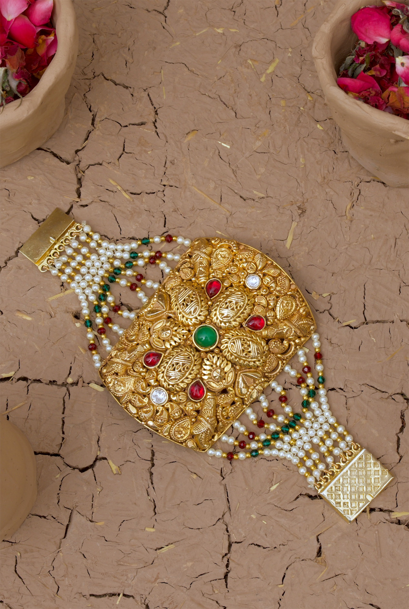 Yamira Bahi Handcrafted Gold Plated