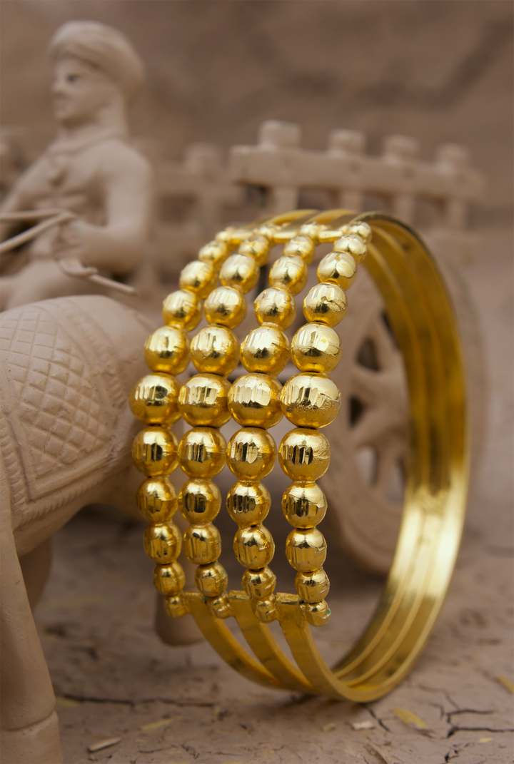 Triveni Handcrafted Gold plated Bangle