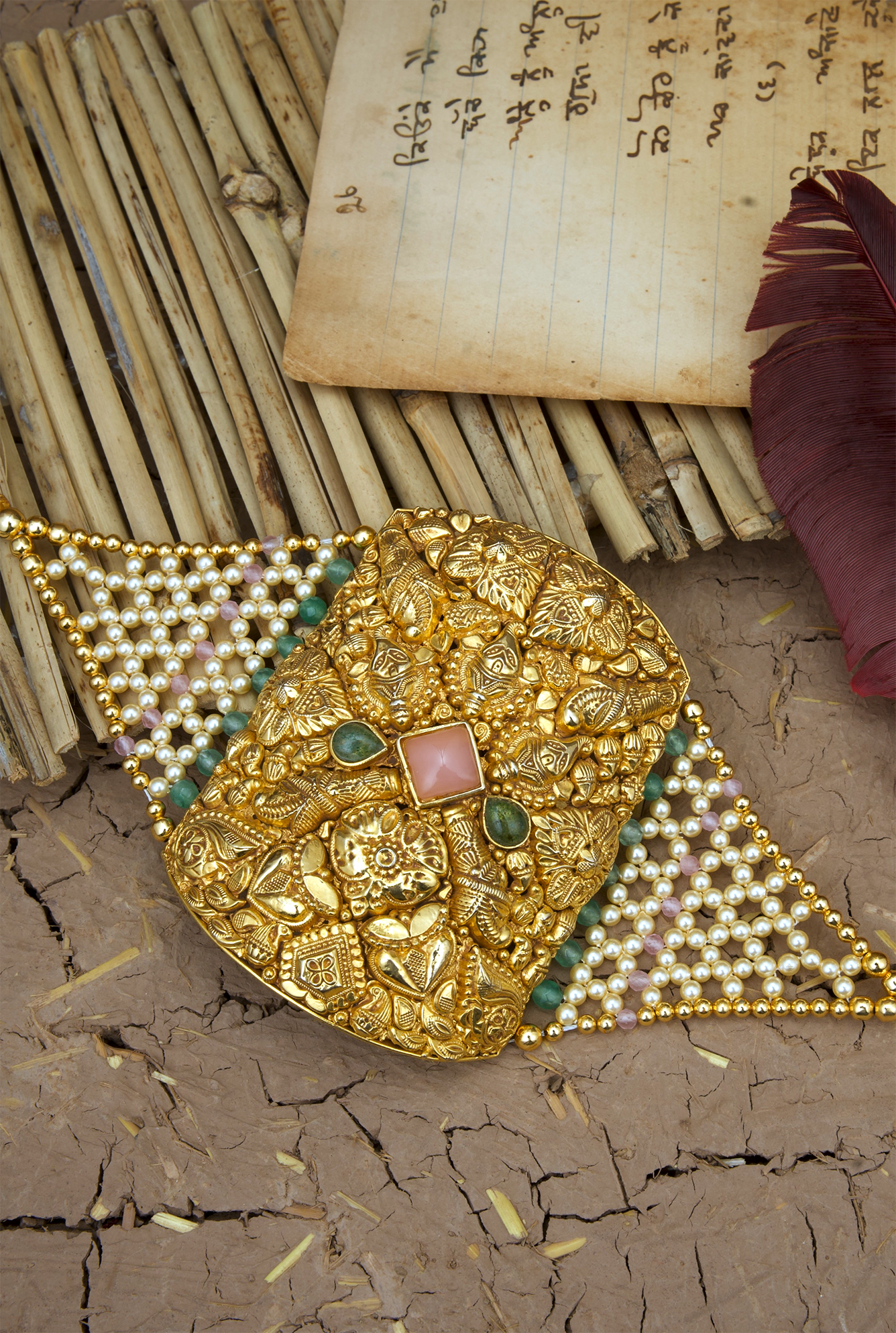 Suman  Bahi Handcrafted Gold Plated