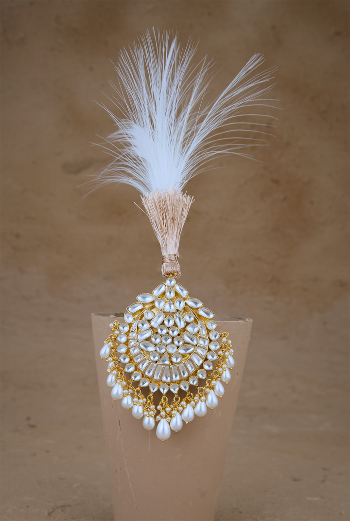 Ruma Kalgi Handcrafted Gold Plated