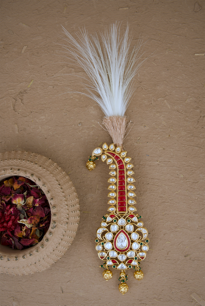 Abeer Kalgi Handcrafted Gold Plated