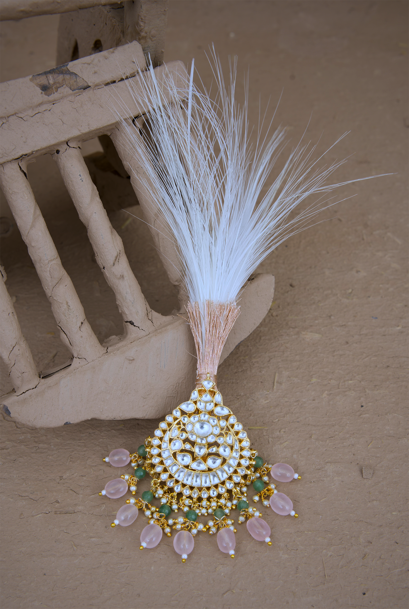 Iqra Kalgi Handcrafted Gold Plated