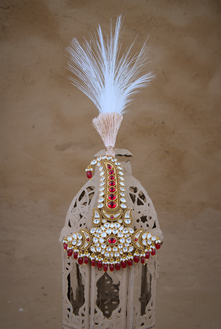 Sana Kalgi Handcrafted Gold Plated