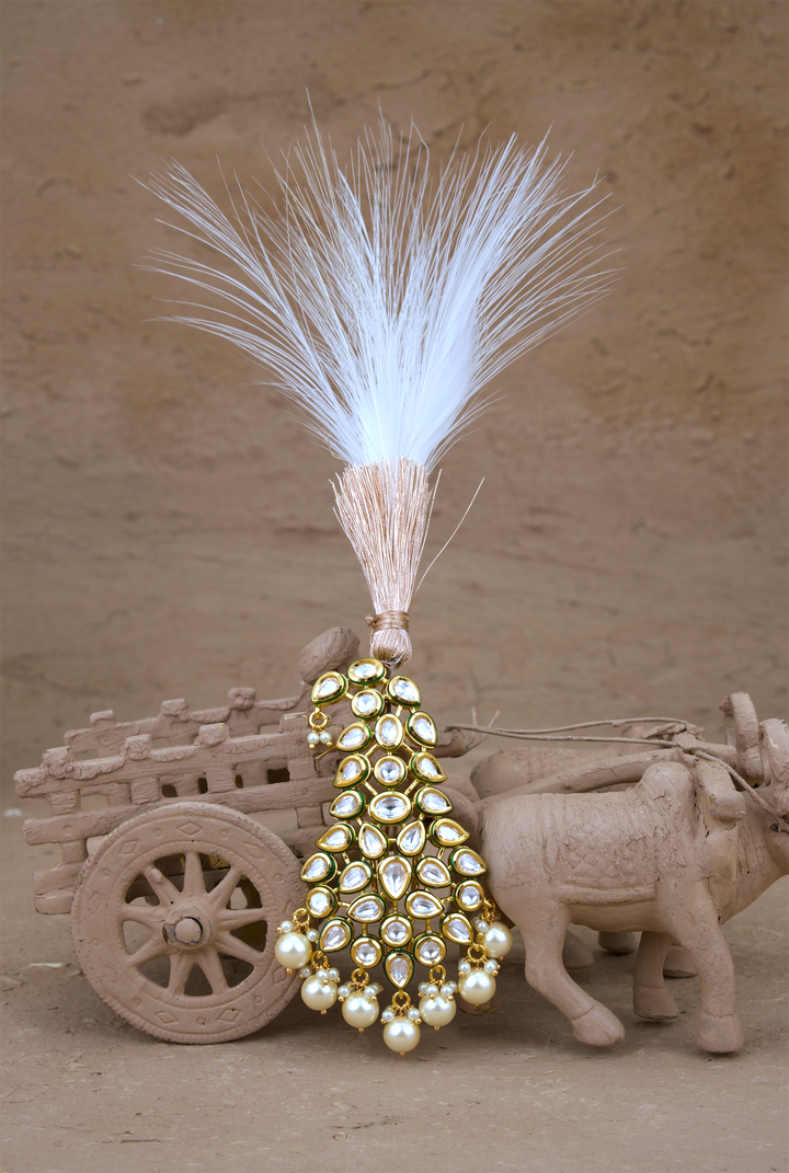 Hamza Kalgi Handcrafted Gold Plated