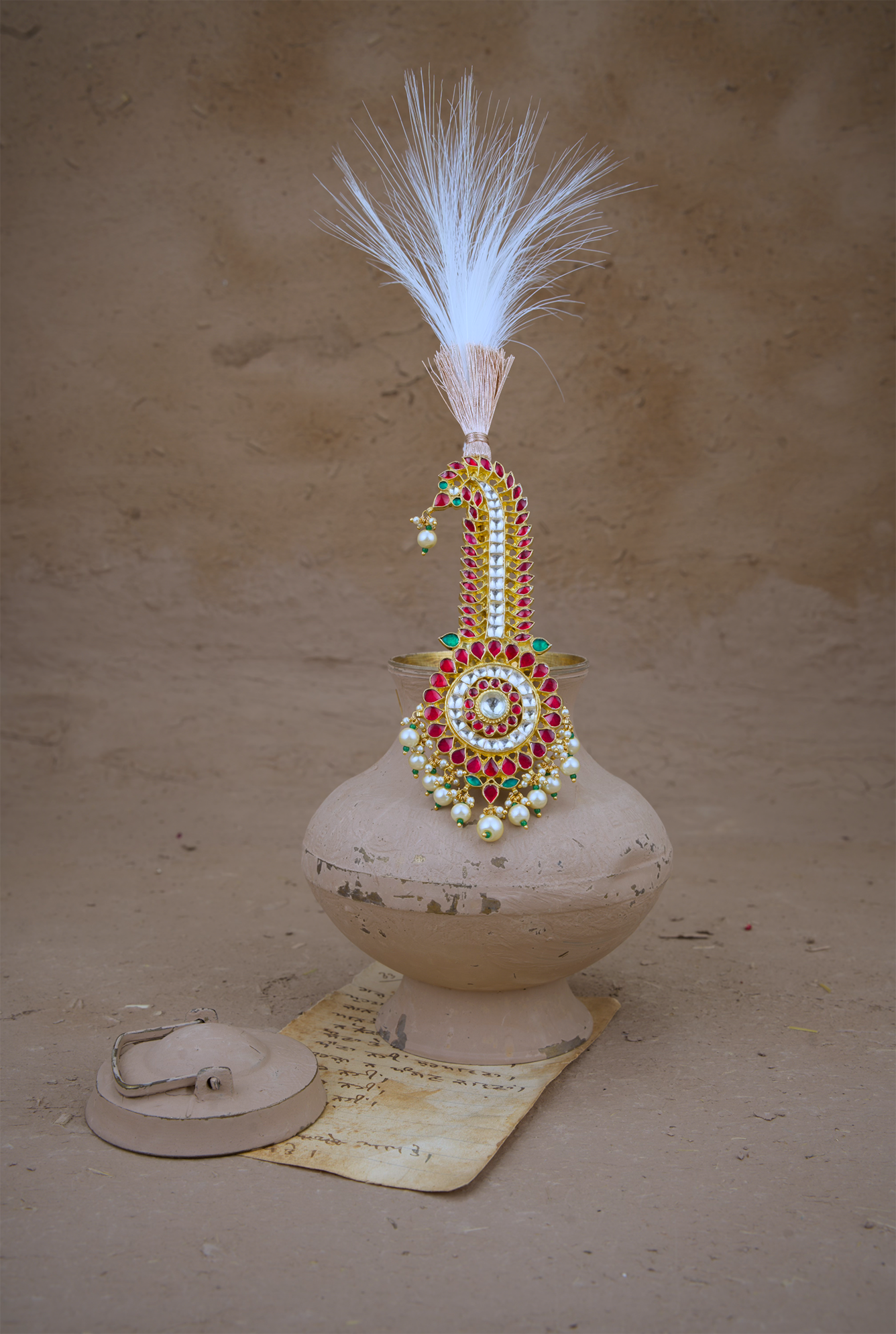 Kusum Kalgi Handcrafted Gold Plated