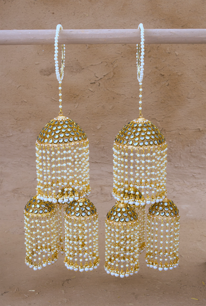 Pavi  Kundan  Kalira Handcrafted Gold Plated