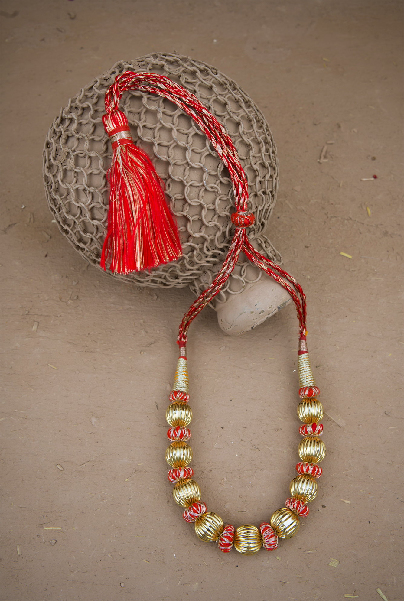 Zarina Kantha Handcrafted Gold Plated