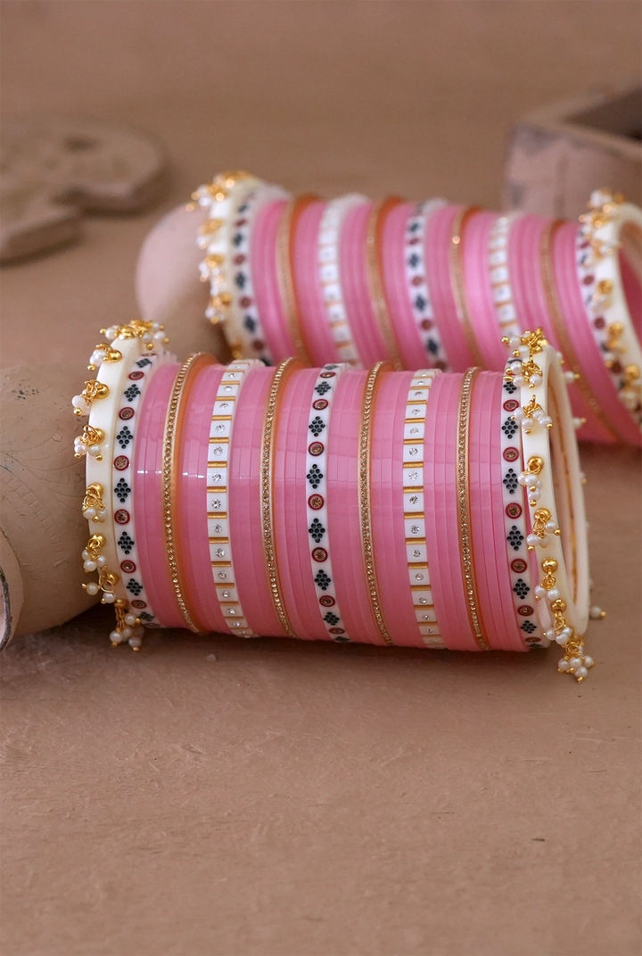 Rooh Pink Wedding Punjabi Jewellery