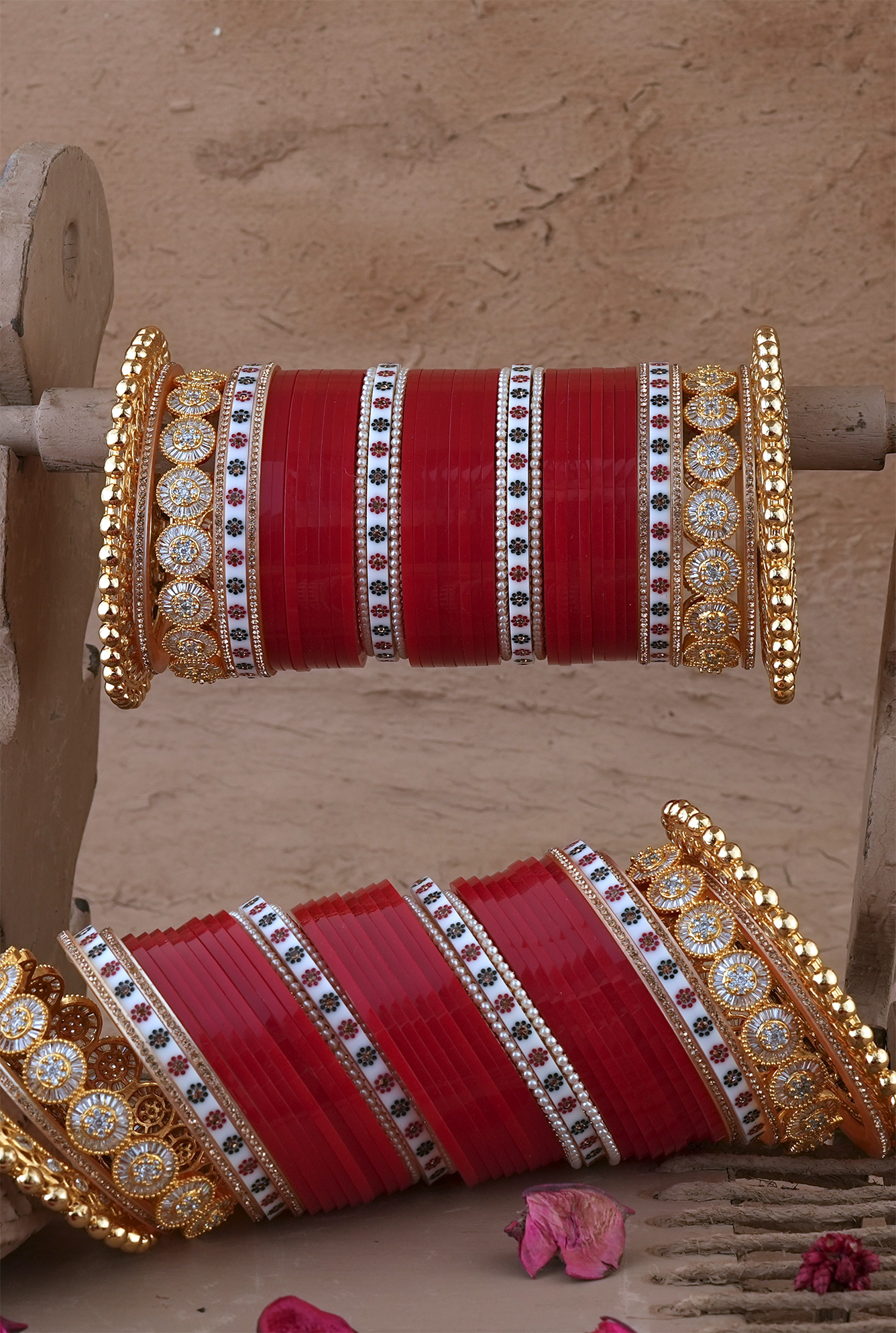Mahi Red Wedding Punjabi Jewellery
