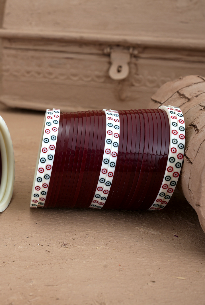 Kusum Maroon Wedding Punjabi Jewellery
