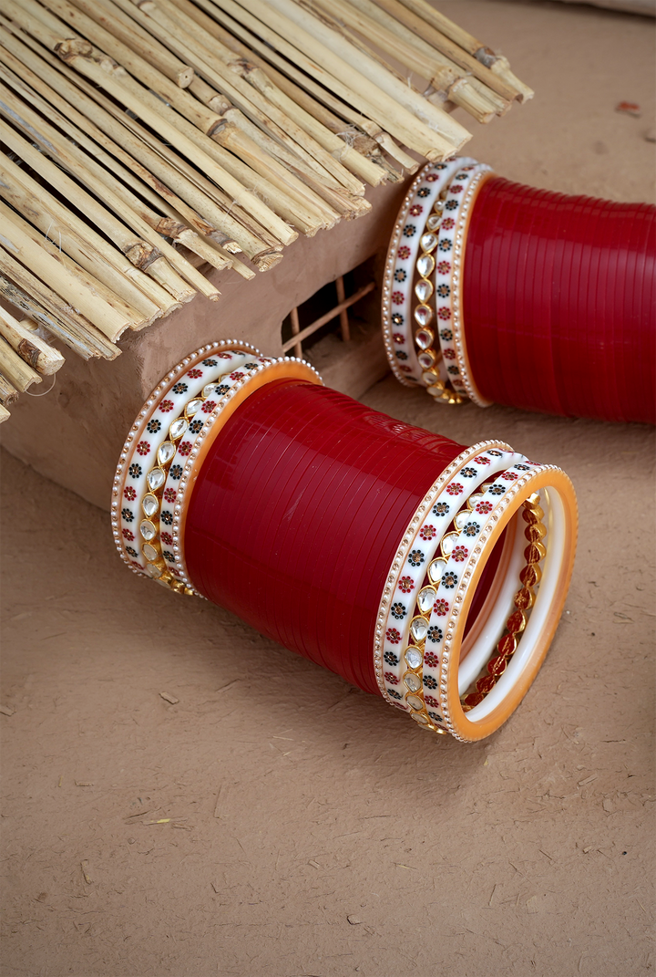 Hamza Radish Maroon Wedding Punjabi Jewellery
