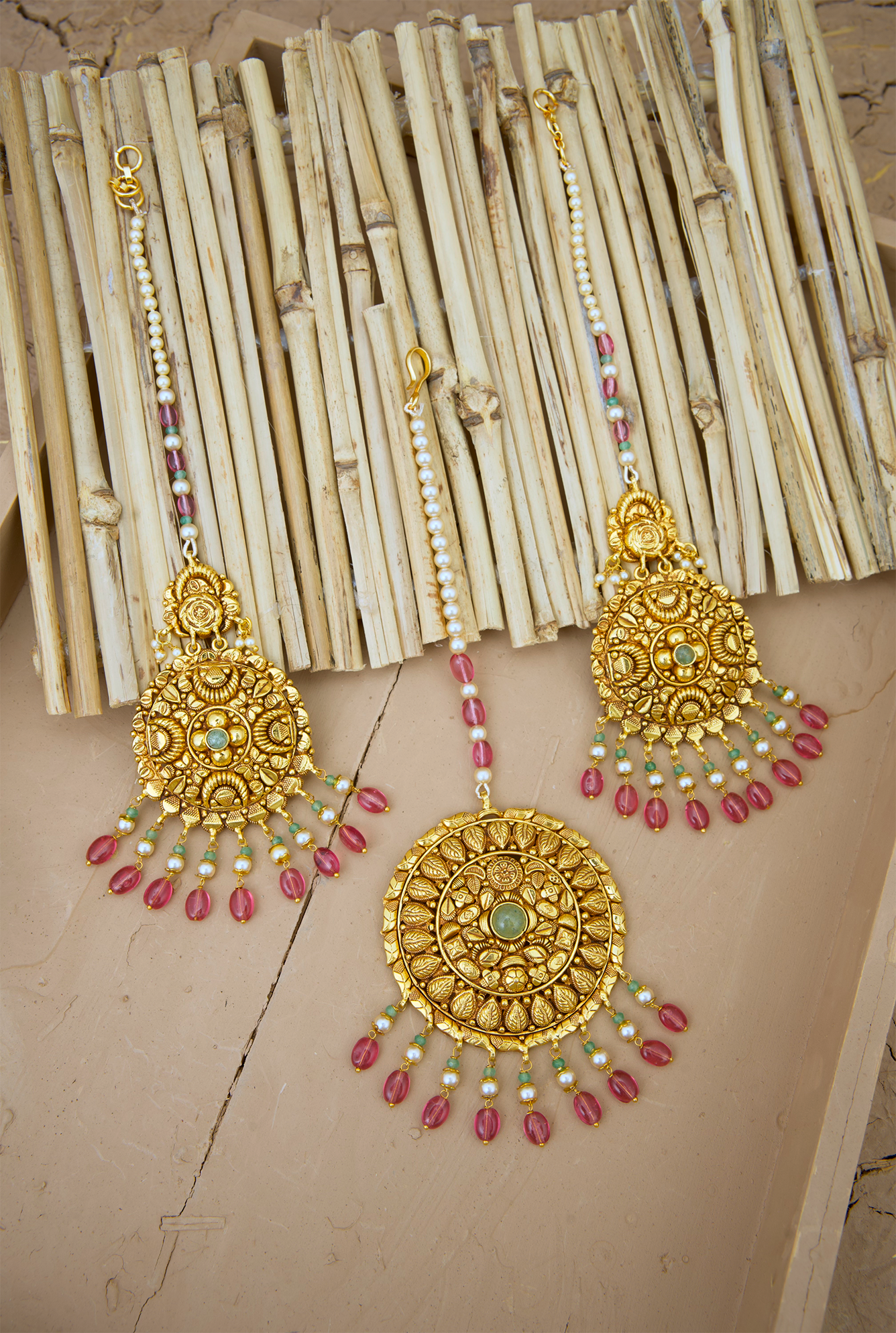 Trisha Kaintha Handcrafted Gold Plated