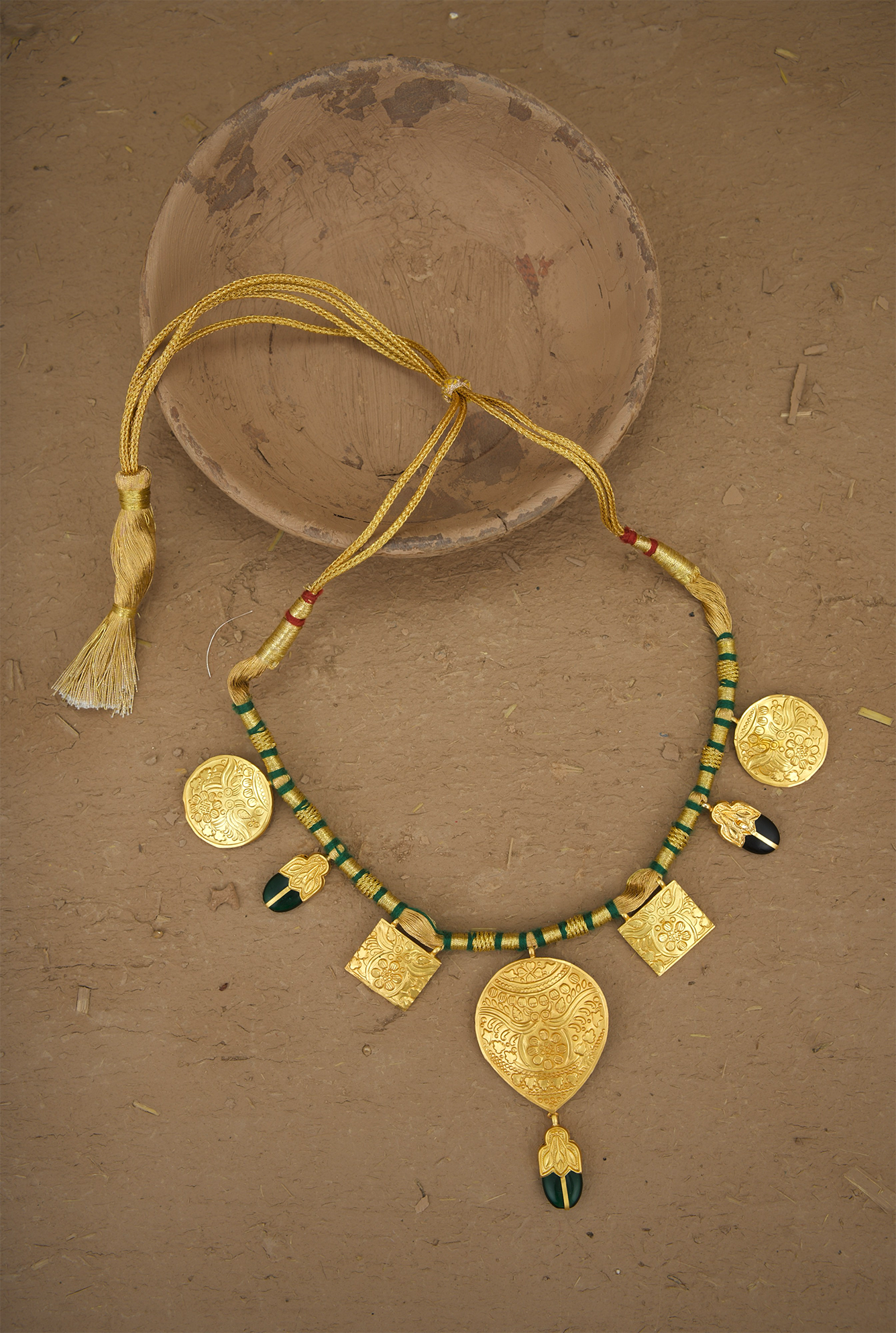 Tabeer Sing Tawit handcrafted Gold Plated