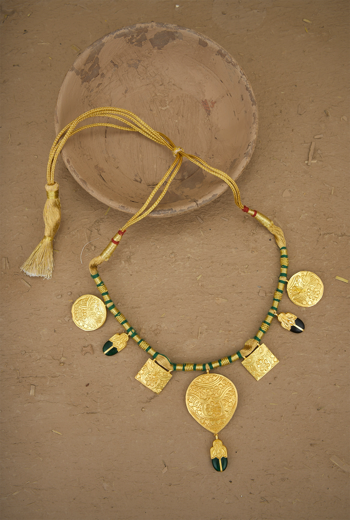 Tabeer Sing Tawit handcrafted Gold Plated