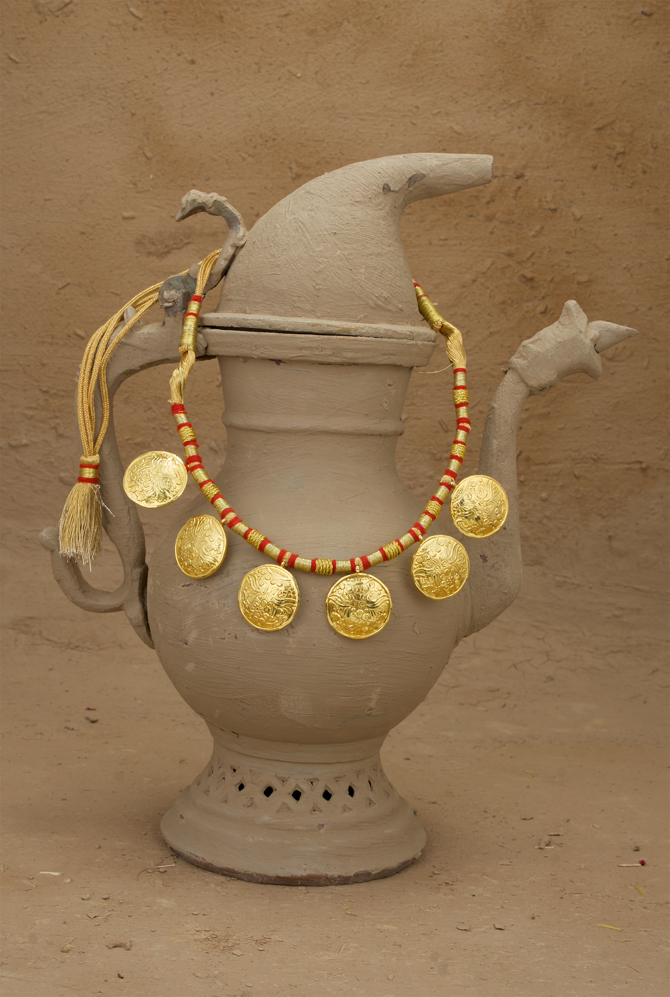 Hoor Mohara Set  handcrafted Gold Plated