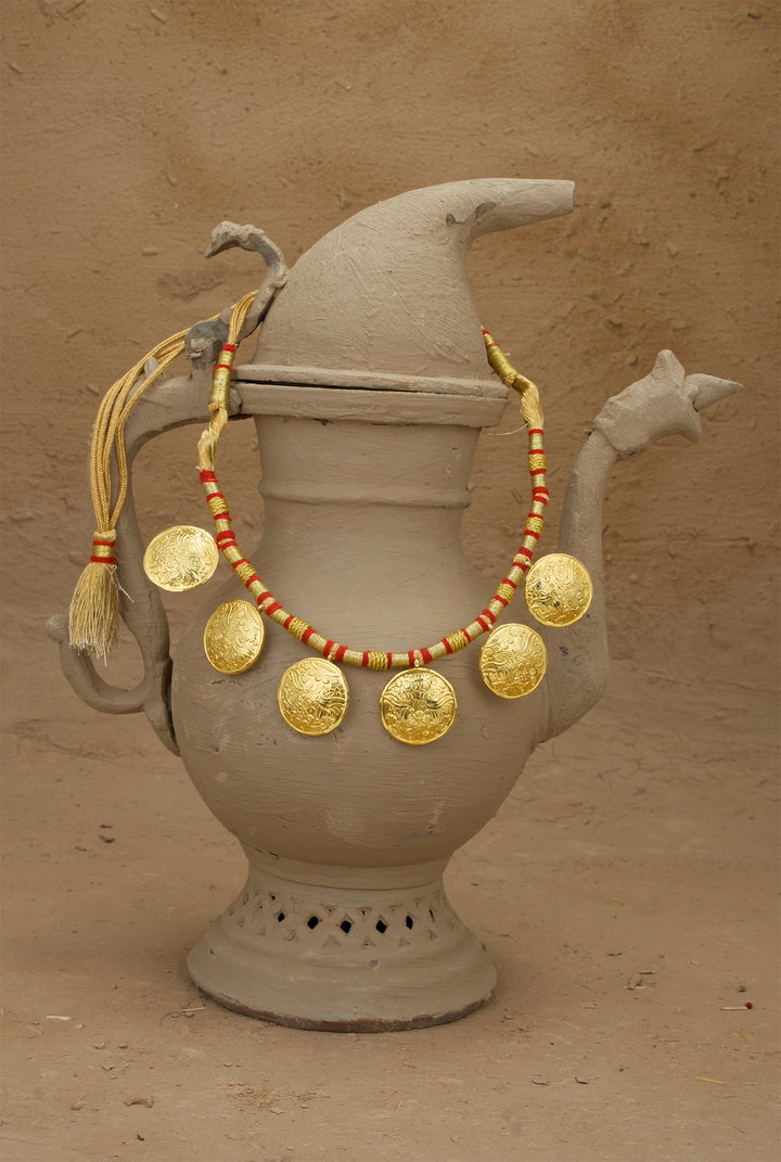 Hoor Mohara Set  handcrafted Gold Plated
