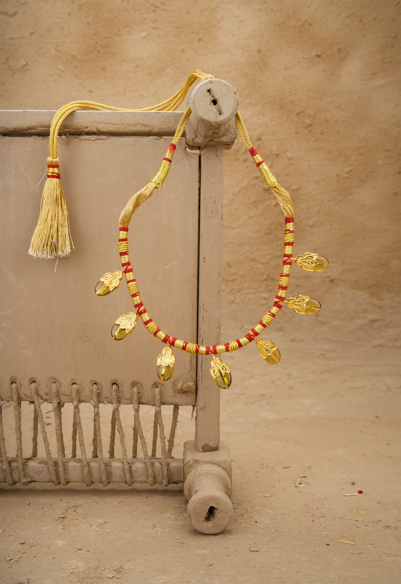 Rasa Dakh Set handcrafted Gold Plated