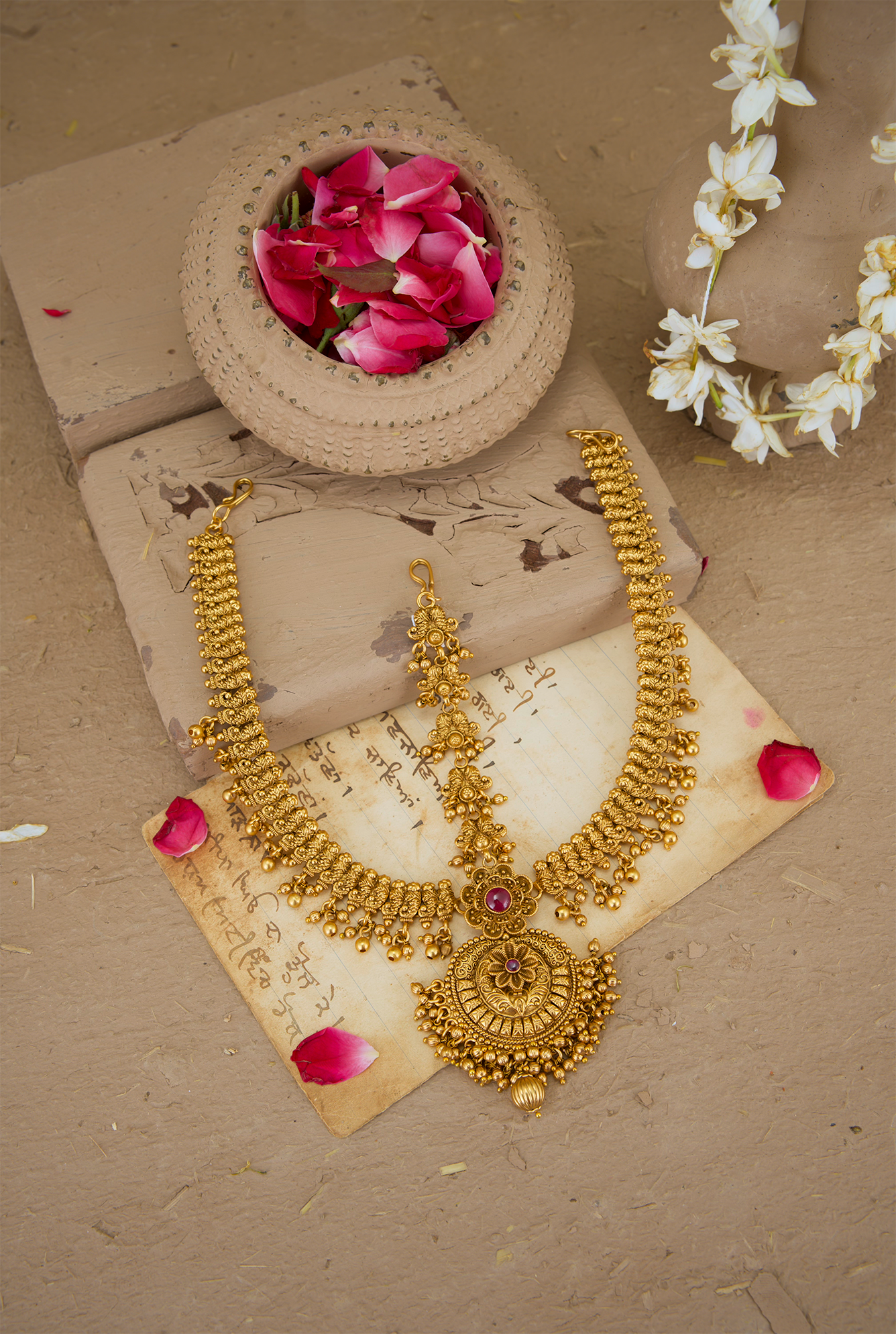 Sitara Matha Patti Handcrafted Gold Plated