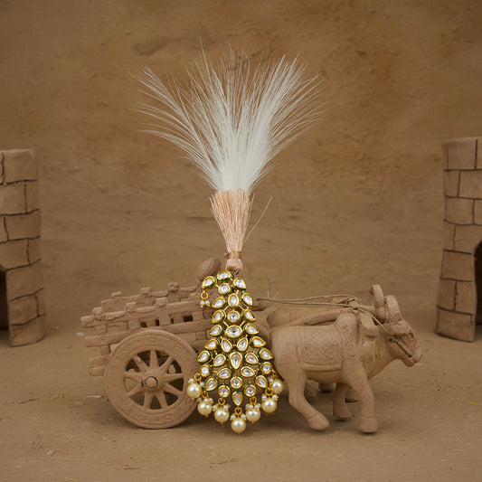 Hamza Kalgi Handcrafted Gold Plated