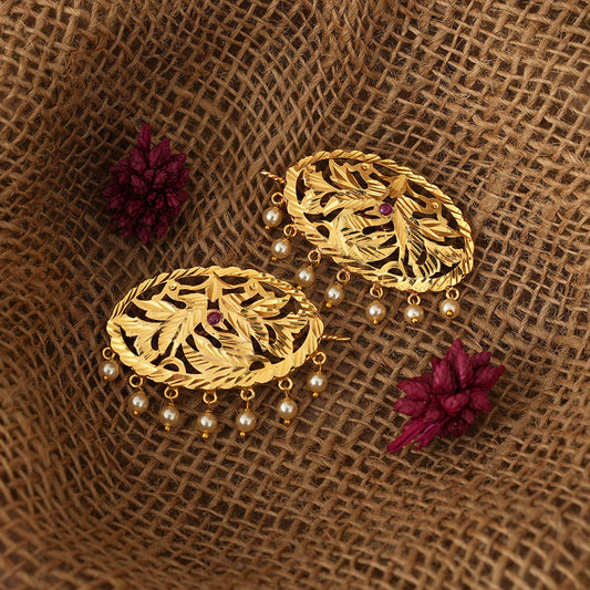 Iraa Clip handcrafted Gold Plated
