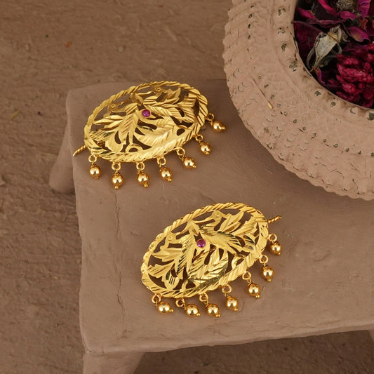 Sana Clip handcrafted Gold Plated