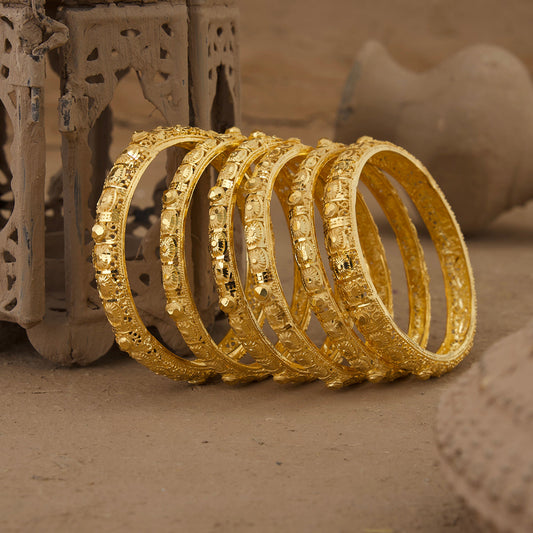 Zarina Bangles Gold Plated