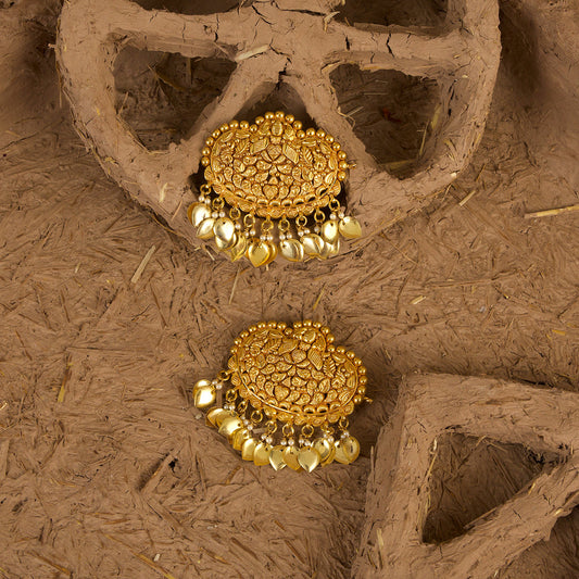 Naaz Clip handcrafted Gold Plated