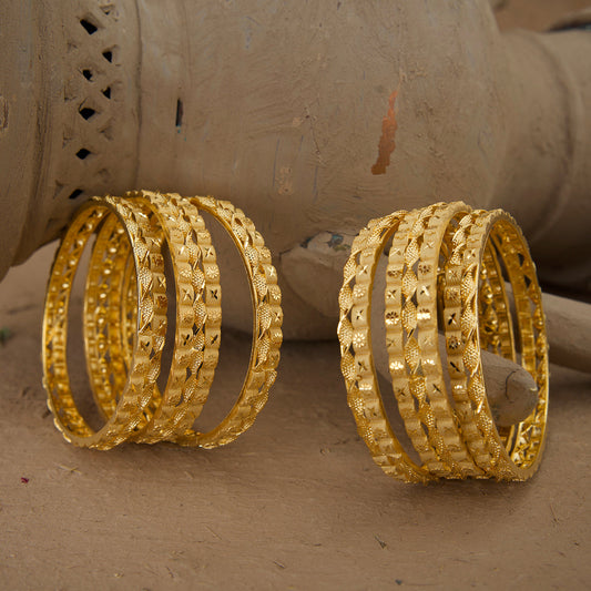 Ruchi Bangles Gold Plated