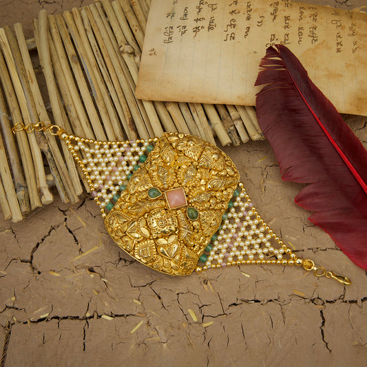 Inaya Bahi Handcrafted Gold Plated