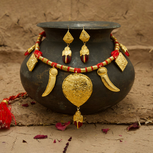 Ariba Sing Tavit Handcrafted Gold Plated