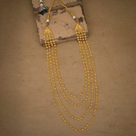 Siya Ranihaar Earrings Set Handcrafted Gold Plated