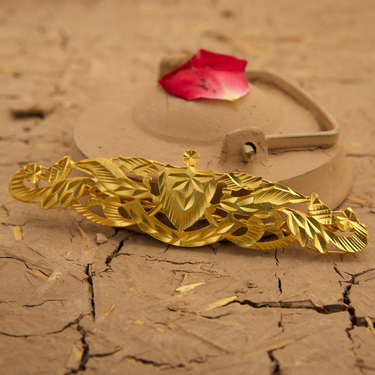 Shifa Clip handcrafted Gold Plated