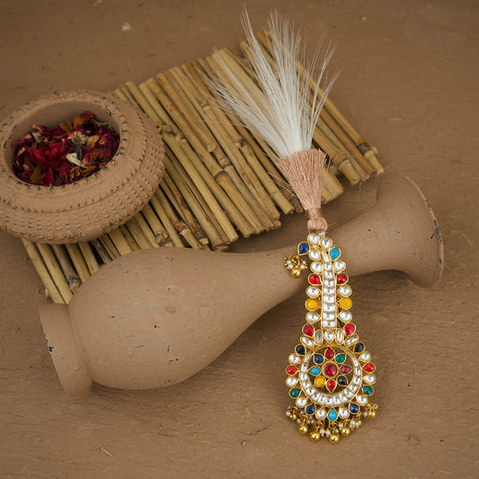 Swara Kalgi Handcrafted Gold Plated