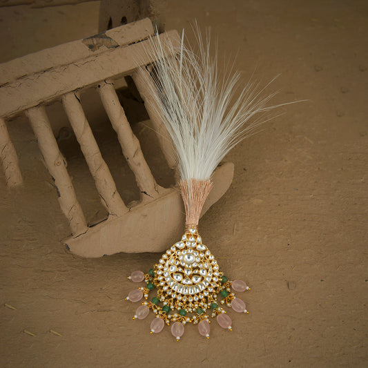 Iqra Kalgi Handcrafted Gold Plated