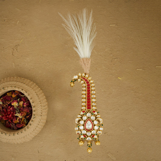 Abeer Kalgi Handcrafted Gold Plated