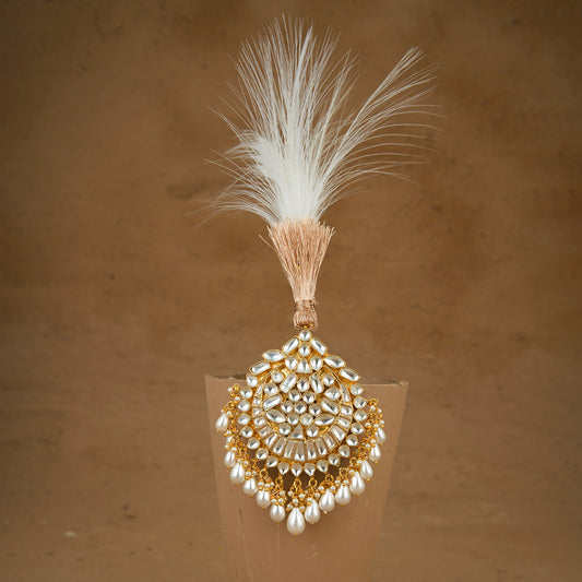 Ruma Kalgi Handcrafted Gold Plated