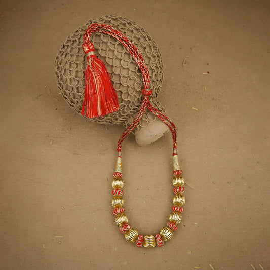 Zarina Kantha Handcrafted Gold Plated